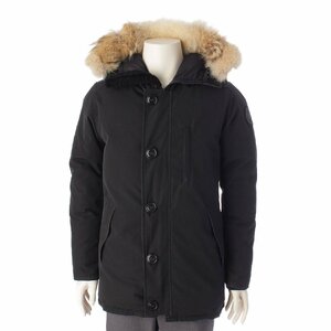 [ Canada Goose ]CANADA GOOSE men's JASPER PARKA jasper fur hood down jacket 3438JMB black S [ used ]196406