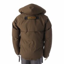 【カナダグース】CANADA GOOSE　メンズ KAMLOOPS カムループ フード ダウンジャケット 4078JM カーキ S 【中古】【正規品保証】196208_画像3