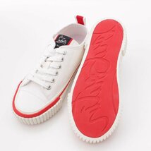 【クリスチャンルブタン】Christian Louboutin　Pedro Donna Junior ローカット スニーカー 3230469 ホワイト 36 【中古】197550_画像5