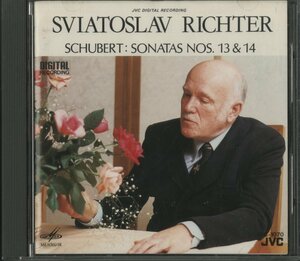 CD/ リヒテル / シューベルト：ピアノ・ソナタ第13番、第14番 / 国内盤 ライナー(シミ) VDC-1070 31221