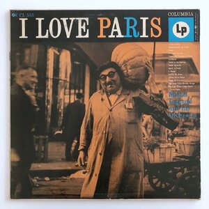 LP/ MICHEL LEGRAND / I LOVE PARIS / ミシェル・ルグラン / US盤 オリジナル 6EYES 深溝 COLUMBIA CL555 31030