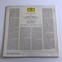 LP/ カラヤン、ベルリン・フィル / ベートーヴェン：交響曲第8番、序曲集 / ドイツ盤 DGG 139015SLPM 31214_画像2