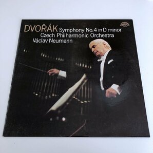 LP/ ノイマン、チェコ・フィル / ドヴォルザーク：交響曲第4番 / チェコ盤 SUPRAPHON 11103574 31217の画像1