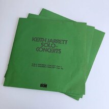 LP/ KEITH JARRETT / SOLO CONCERTS: BREMEN / LAUSANNE / 国内盤 3枚組 BOX ECM PA-3031/33 31226-6017_画像6