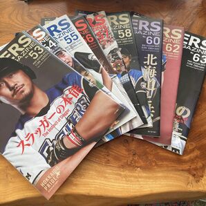 2014 2015 ファイターズマガジン まとめて9冊 大谷翔平 中田翔 稲葉篤紀 陽岱鋼ほかNo53〜63 抜けあり