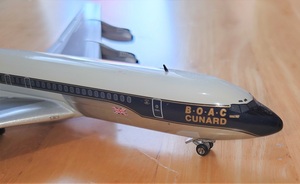 【貴重！！　お買得！！】AVIATION200 BOACキュナード　ボーイング707 英国海外航空