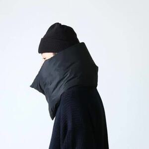 美品 軽量 暖 ノースフェイス エクスプローラー ダウン マフラー 黒 パタゴニア モンベル ギャルソン FREAKS SACAI 無印 BEAMS UT NIKE