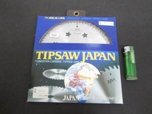 F271■チップソージャパン / 化粧合板・プラスチィック用 / チップソー / 180mmx72P // マルノコ刃 丸ノコ刃 丸のこ刃 丸鋸刃 / 未使用