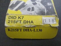 F459■レーシングカート チェーン / DID K7 215FT DHA 118 / K215FT DHA-L130 / 未使用_画像6