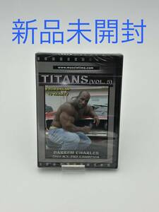 ◆新品未開封 　TITANS Part 5 　 DARREM CHARLES 　ダレム・チャールズ 　　ボディビル　DVD