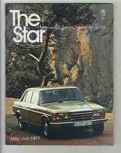 【d0854】77.5・6 The Star [Mercedes-Benz Club of America]／メルセデスベンツ450SEL6.9、…(米国メルセデスベンツ・クラブの機関誌)