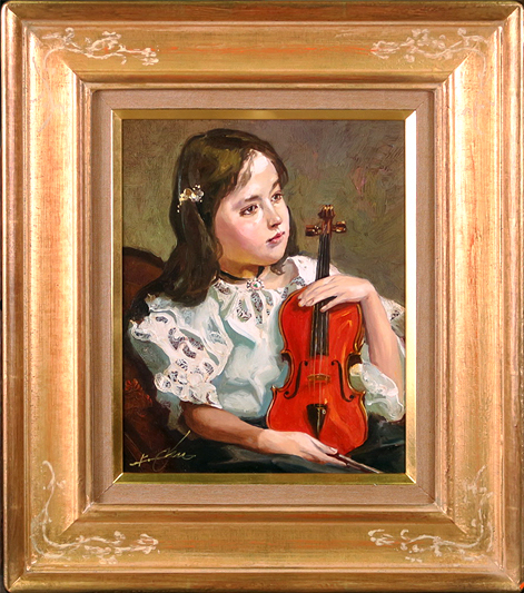 ヤフオク! -バイオリン 美術品(油彩)の中古品・新品・未使用品一覧