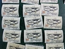 1202Y73 日本切手　国際文通週間　1960　蒲原　バラ切手　まとめ　※詳細は写真参照_画像3