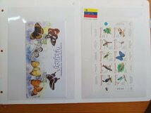 1203F22 外国切手　世界の蝶　バヌアツ　ベネズエラ　ジンバブエ　ザンビア等　２０ページまとめ_画像7