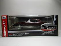 auto world Ertl Chevy Camaro シボレー カマロ 初代 Chevrolet 1/18 GM V8 Z28 1967 アメリカンマッスル USA 302 CHEVROLET CAMARO SS _画像10