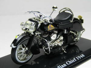 Indian Chief 1/24 インディアン チーフ 1948 ATLAS Collections Classic Motorbikes Indian Motocycle Company,Inc ハーレー ヴィンテージ