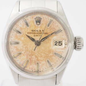 ロレックス オイスターパーペチュアル デイト Ref,6517 ROLEX OYSTER PERPETUAL DATE Cal,1160 レディース 女性 腕時計[1262817-BA6