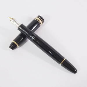 モンブラン マイスターシュテュック 146 MONTBLANC MEISTERSTUCK 14K 14金 ブラック×ゴールド 万年筆+箱[KD1249065-EF5