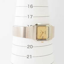 ラドー クォーツ Ref,129.9517.3 RADO QUARTZ デイト SS ゴールド レディース 女性 腕時計[N0320366-AT1_画像4