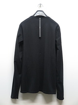 wjk・ダブルジェイケイ/basic V-neck L/S/BLACK・L_画像6