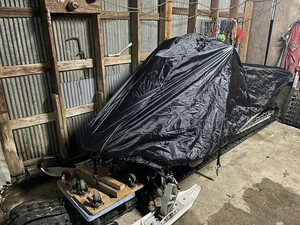 未使用　スノーモービル　カバー　159　162　163　フック付き　１