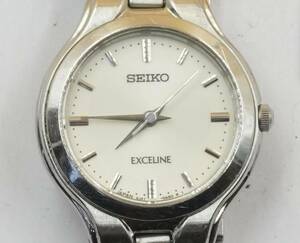 72【SEIKO】セイコー EXCELINE 4J41-0A50 腕時計 動作未確認