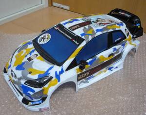 タミヤ1/10RC「トヨタ ガズー レーシング WRT/ヤリス WRC」軽量ボディ・ルーキーレーシングカラー　タミグラ/タミチャレ/XV-02/TT-02に！