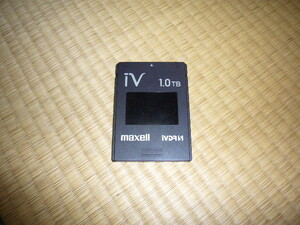  iVDR-S カセットハードディスク マクセル/maxell ブラック1TB HDD アイヴィ 動作品 M-VDRS IVDRS Wooo対応 ★送料無料★ 