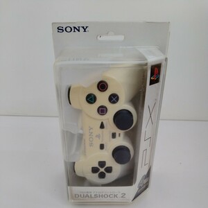 【長期保管】【当時物】【未開封】 SONY PSX専用 アナログコントローラー DUALSHOCK2 DESR-10