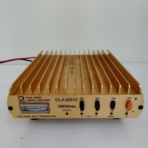 【長期保管】【当時物】【ジャンク品】 DAIWA DUAL BAND LINEAR AMPLIFIER DLA-50H Ⅱ