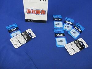 アルカリボタン電池セット(混在7個入) LR41C(B)N他