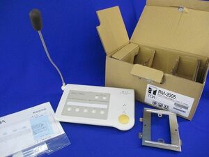 音響機器 屋内用PAアンプ用 リモートマイク RM-2005