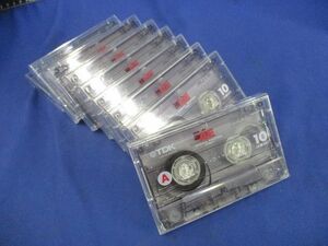 オーディオカセットテープ(9個入) AE-10X11G