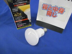 LED電球ミニレフ電球40形E17(電球色) LDR4LHE17