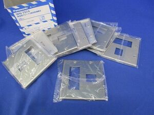 新金属プレート4コ用(10枚入)(シルバー) WN7574