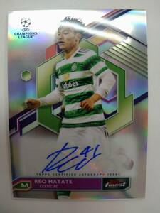 値下げ TOPPS 2022-23 FINEST UEFA CLUB COMPETITION A-RH REO HATATE REFRACTOR AUTO 特価即決 22-23 旗手怜央