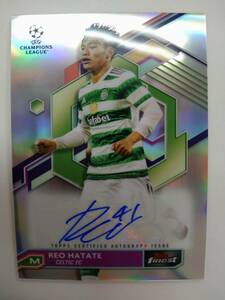 TOPPS 2022-23 FINEST UEFA CLUB COMPETITION A-RH REO HATATE REFRACTOR AUTO 特価即決 22-23 旗手怜央