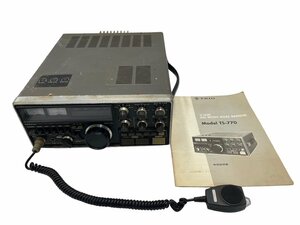 ■TRIO トリオ TS-770 マイク付 V-UHF DUAL BANDER デュアルバンダー UVトランシーバー 無線機 144MHz帯 430MHz帯 Hamバンド