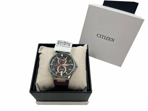 極美品 CITIZEN ATTESA ACT Line シチズン アテッサ エコドライブ BU0060-17W 腕時計 メンズ レッド バーガンディ文字盤 世界限定1000本