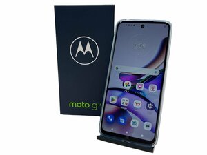 【極美品】MOTOROLA moto g53y 5G Android13 4GB 128GB スマホ スマートフォン 判定結果 SIMフリー 箱 カバー付き