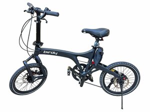 birdy Standard DISC バーディー スタンダード ディスク 折り畳み自転車 ミニベロ マットチャコール 車体 本体 簡易カバー付き 店頭引取可