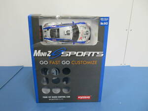 119)未開封 MINI-Z Racer Sports Series No.043/Weider Modulo NSX concept-GT 2014/KYOSHO