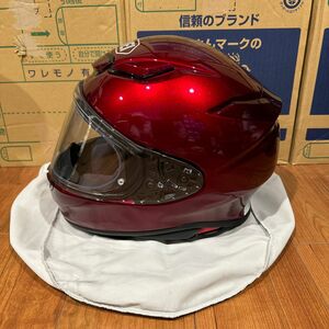 SHOEI ショウエイ Z-8 クリアレッド　Ｌサイズ