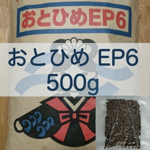 【送料無料】おとひめEP6 沈下性 500g 真空パック エイ 錦鯉 ポリプテルス エンドリ ダトニオ キャット なまず