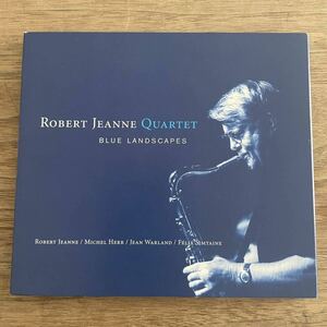 【レア希少盤CD】Robert Jeanne 「BLUE LANDSCAPES」ベルギー盤　LGLOO RECORD IGL 171 2003年　テナーワンホーン　人気盤