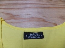 Mads Norgaard Copenhagen マッズノーガード 美品 英字Tシャツ S_画像2