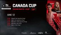 2022 FINA (国際水泳連盟）公式 「カナダ・カップ」大会　女子プラットフォーム飛込み３ｍ決勝（公式映像ＢＤ完全収録）_画像1