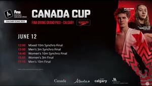 2022 FINA (国際水泳連盟）公式 「カナダ・カップ」大会　女子プラットフォーム飛込み３ｍ決勝（公式映像ＢＤ完全収録）
