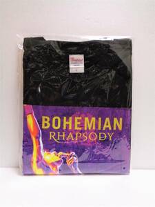 QUEEN BOHEMIAN RHAPSODY クイーン ボヘミアン ラプソディー Tシャツ Amazon Bluray購入特典 非売品 Lサイズ 未開封 即決価格 送料込み