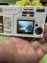 京セラ KYOCERA Finecam SL400R 4.0 MEGA PIXELS 動作品　アダプター付き_画像1